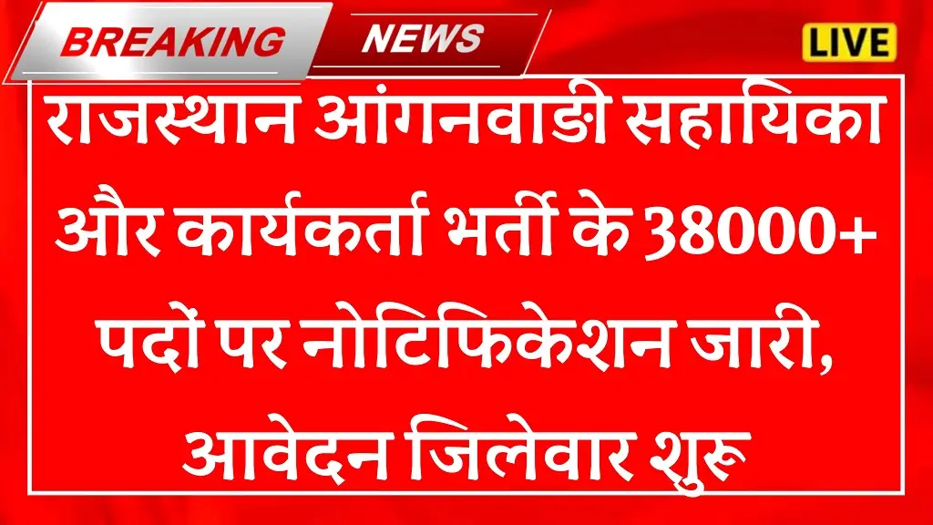 Rajasthan-Anganwadi-Bharti-2025